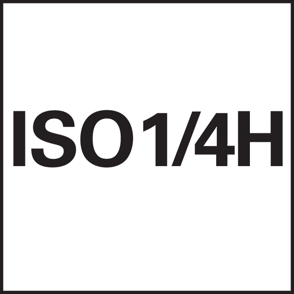 Klasa tolerancji gwintu: ISO1/4H